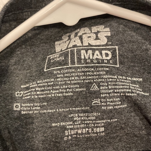 Star Wars  gray size large Abby Road t shirt GUC - Picture 4 of 4